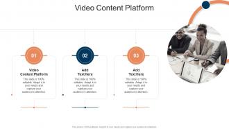 Video Content Platform In Powerpoint And Google Slides Cpb