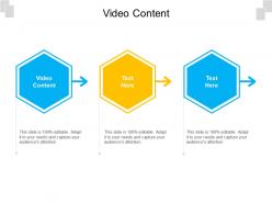 Video content ppt powerpoint presentation ideas slide cpb