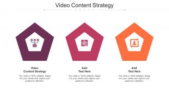 Video Content Strategy Ppt Powerpoint Presentation Diagram Templates Cpb