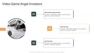 Video Game Angel Investors In Powerpoint And Google Slides Cpb