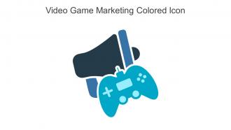 Video Game Marketing Colored Icon In Powerpoint Pptx Png And Editable Eps Format