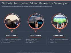 Video game pitch deck ppt template