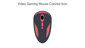 Video Gaming Mouse Colored Icon In Powerpoint Pptx Png And Editable Eps Format