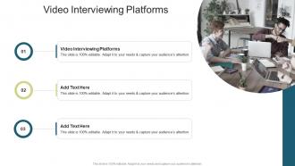 Video Interviewing Platforms In Powerpoint And Google Slides Cpb