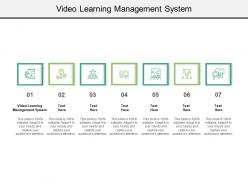 Video learning management system ppt powerpoint presentation model smartart cpb