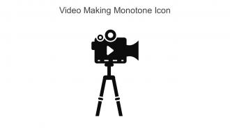 Video Making Monotone Icon In Powerpoint Pptx Png And Editable Eps Format