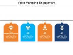 Video marketing engagement ppt powerpoint presentation layouts inspiration cpb