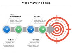 Video marketing facts ppt powerpoint presentation ideas gridlines cpb