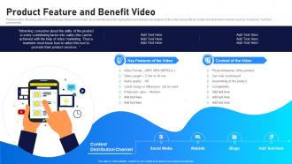 Video Marketing Playbook Product Feature And Benefit Video