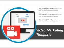 Video marketing template presentation ideas