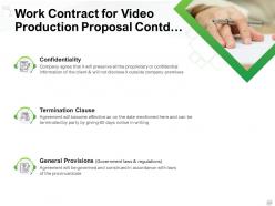 Video production proposal powerpoint presentation slides