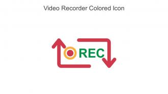 Video Recorder Colored Icon In Powerpoint Pptx Png And Editable Eps Format