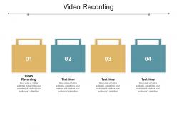 Video recording ppt powerpoint presentation file shapes cpb