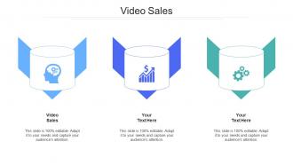 Video sales ppt powerpoint presentation ideas cpb