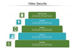 Video security ppt powerpoint presentation show graphics example cpb