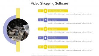 Video Shopping Software In Powerpoint And Google Slides Cpb