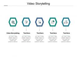Video storytelling ppt powerpoint presentation visual aids cpb