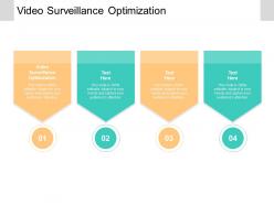 Video surveillance optimization ppt powerpoint presentation layouts outline cpb