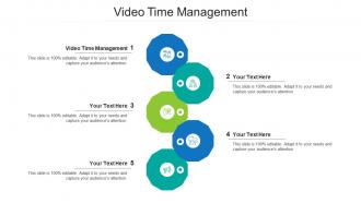 Video time management ppt powerpoint presentation model example introduction cpb