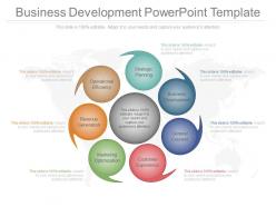 View business development powerpoint template