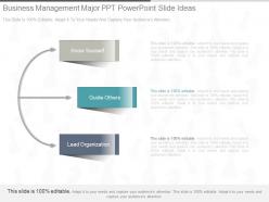 View business management major ppt powerpoint slide ideas