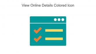 View Online Details Colored Icon Powerpoint Pptx Png And Editable Eps Format