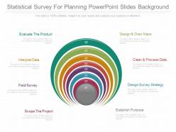 View Statistical Survey For Planning Powerpoint Slides Background