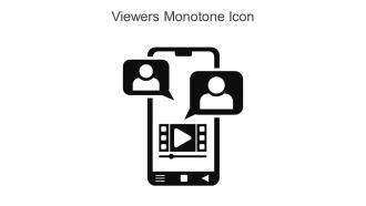 Viewers Monotone Icon In Powerpoint Pptx Png And Editable Eps Format