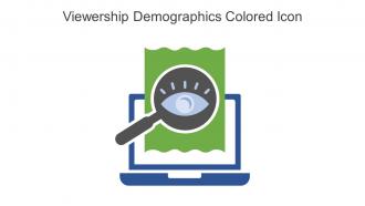 Viewership Demographics Colored Icon In Powerpoint Pptx Png And Editable Eps Format