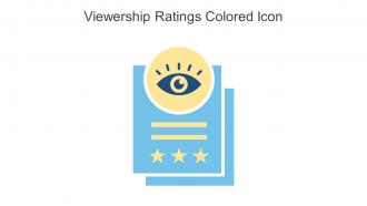 Viewership Ratings Colored Icon In Powerpoint Pptx Png And Editable Eps Format