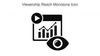 Viewership Reach Monotone Icon In Powerpoint Pptx Png And Editable Eps Format