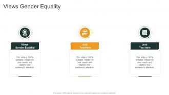Views Gender Equality In Powerpoint And Google Slides Cpb