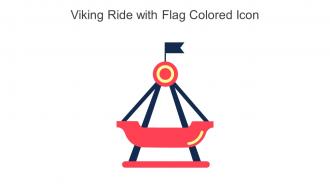 Viking Ride With Flag Colored Icon In Powerpoint Pptx Png And Editable Eps Format