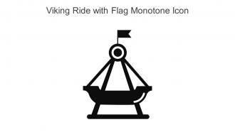 Viking Ride With Flag Monotone Icon In Powerpoint Pptx Png And Editable Eps Format