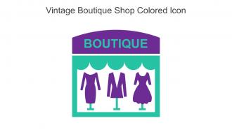 Vintage Boutique Shop Colored Icon In Powerpoint Pptx Png And Editable Eps Format