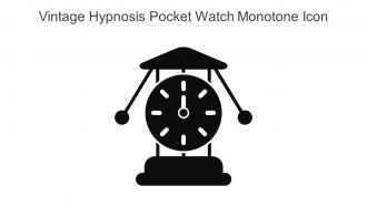 Vintage Hypnosis Pocket Watch Monotone Icon In Powerpoint Pptx Png And Editable Eps Format