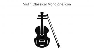 Violin Classical Monotone Icon In Powerpoint Pptx Png And Editable Eps Format
