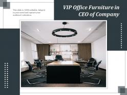 Vip office furniture in ceo of company