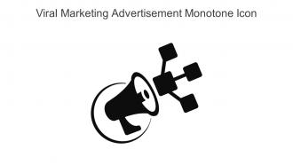 Viral Marketing Advertisement Monotone Icon In Powerpoint Pptx Png And Editable Eps Format