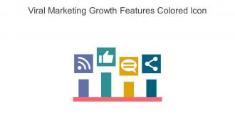 Viral Marketing Growth Features Colored Icon In Powerpoint Pptx Png And Editable Eps Format
