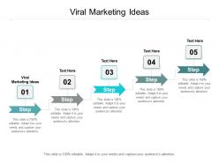 Viral marketing ideas ppt powerpoint presentation infographics portfolio cpb