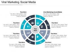 Viral marketing social media ppt powerpoint presentation styles diagrams cpb