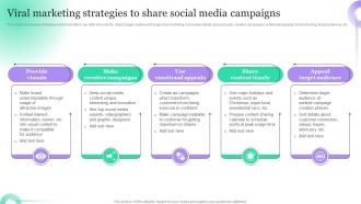 Viral Marketing Strategies To Share Social Media Hosting Viral Social Media Campaigns