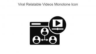Viral Relatable Videos Monotone Icon In Powerpoint Pptx Png And Editable Eps Format