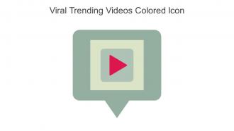 Viral Trending Videos Colored Icon In Powerpoint Pptx Png And Editable Eps Format