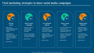 Viral Video Marketing Strategy Viral Marketing Strategies To Share Social Media Campaigns