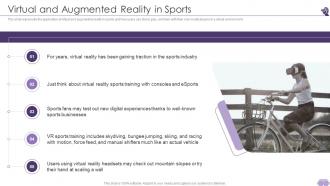 Virtual And Augmented Reality In Sports Ppt Model Mockup
