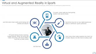 Virtual and augmented reality in sports ppt powerpoint presentation designs download