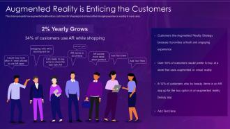 Virtual and augmented reality it augmented reality is enticing the customers