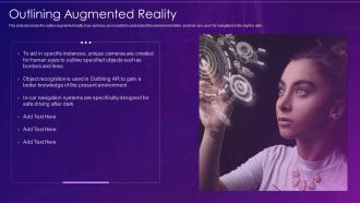 Virtual and augmented reality it outlining augmented reality